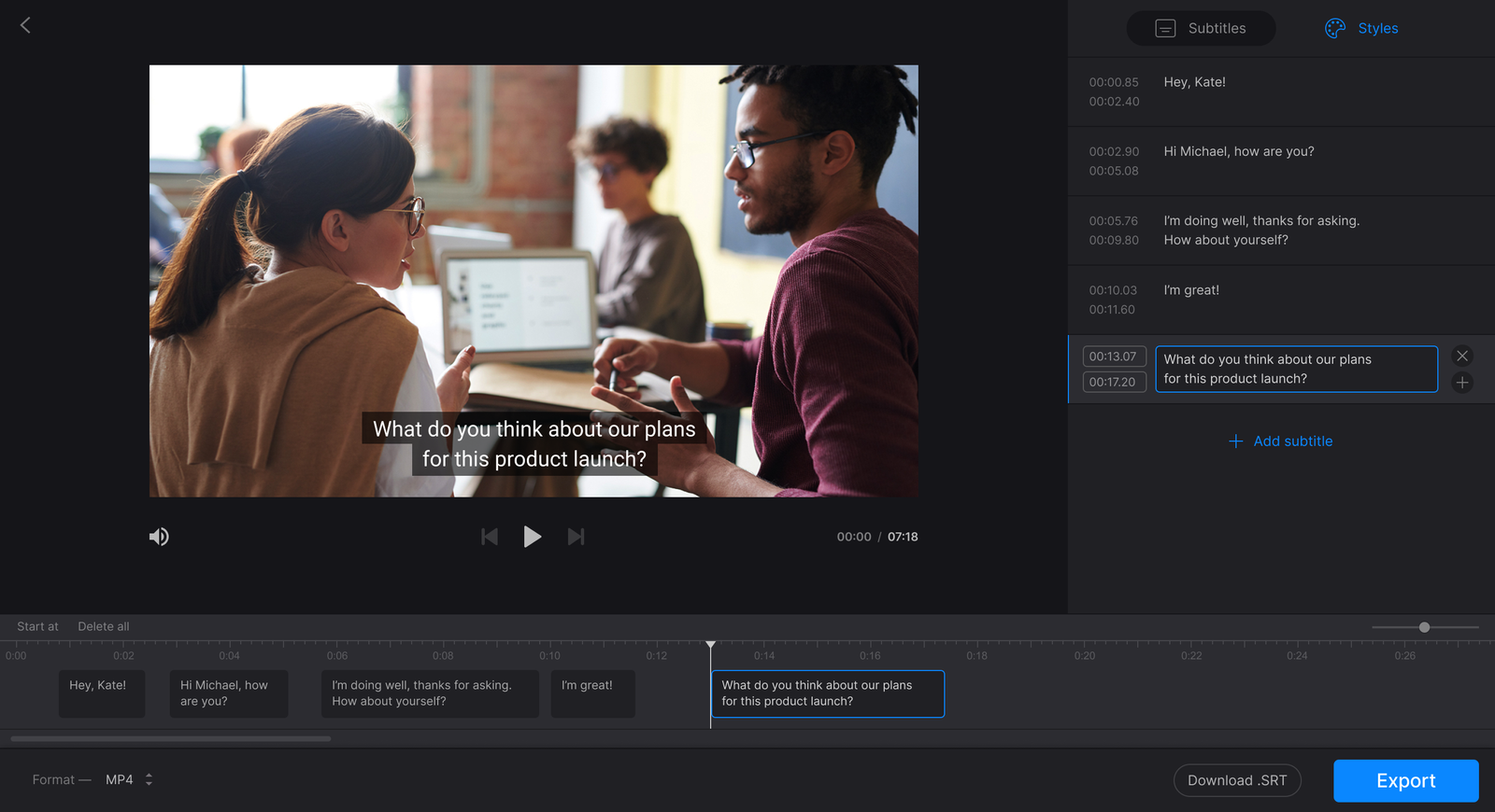 Subtitling / Captioning (Bangla/English)