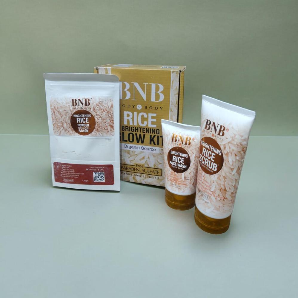Brightning Rice Facial Kit