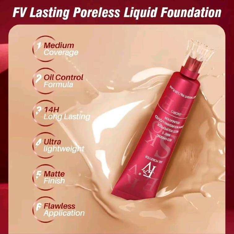 Medium Coverage liquid foundation