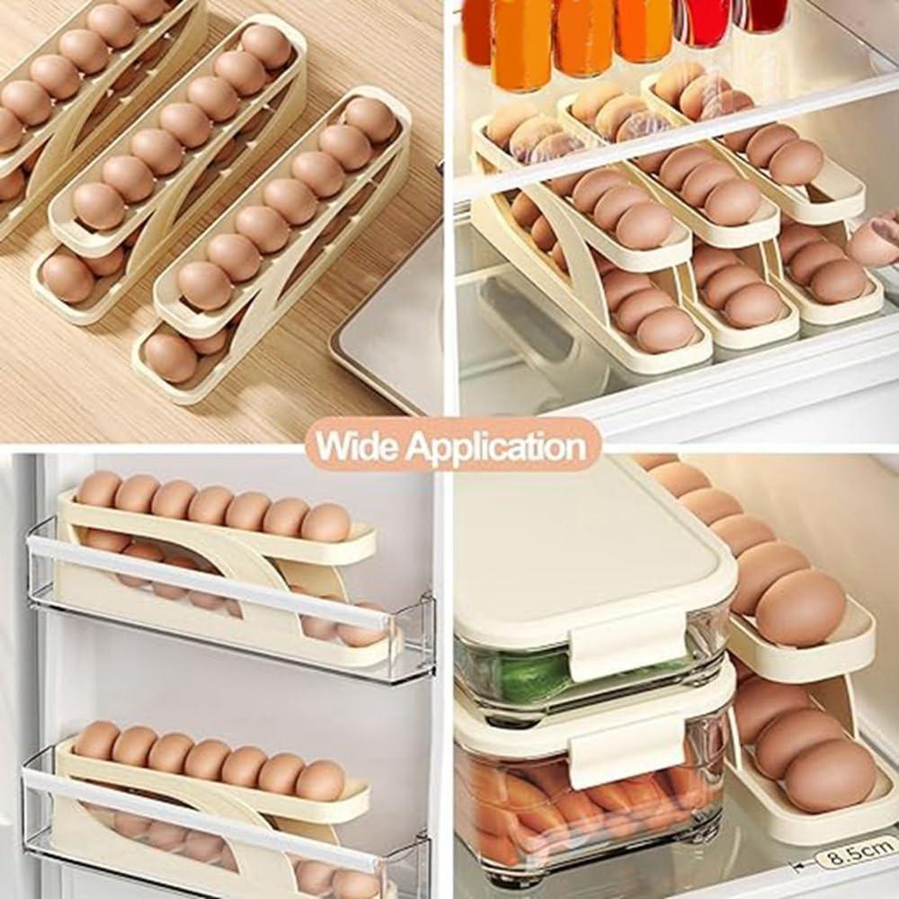 Roll fown egg dispenser