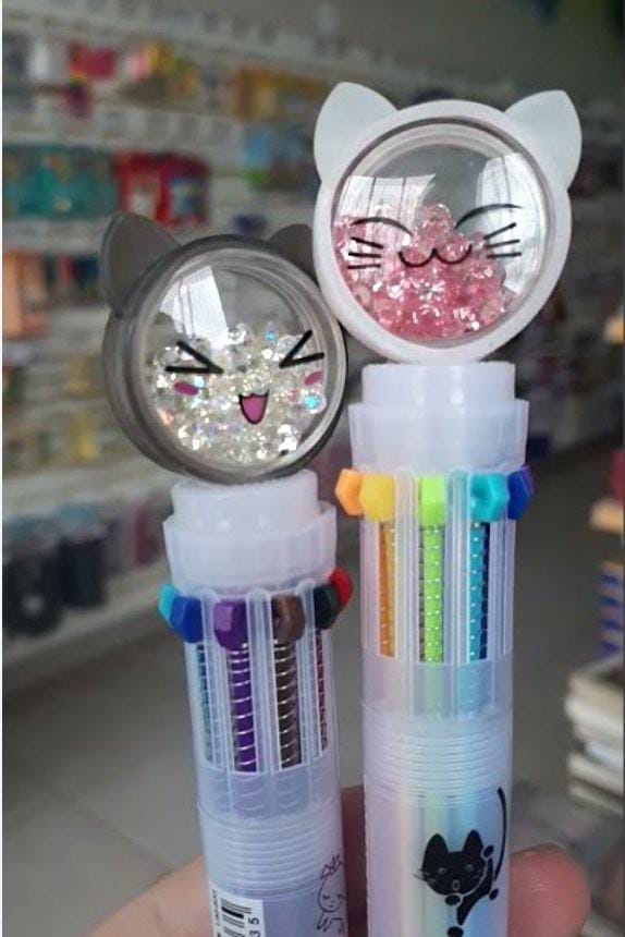 Cute Animal Multicolor Pens