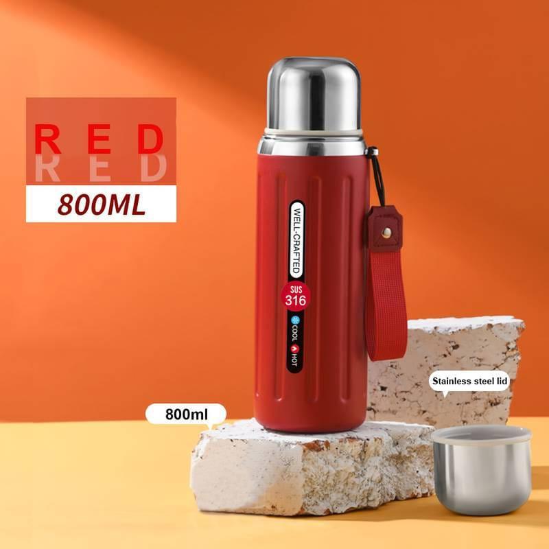 Thermal insulated water bottle, 800ml