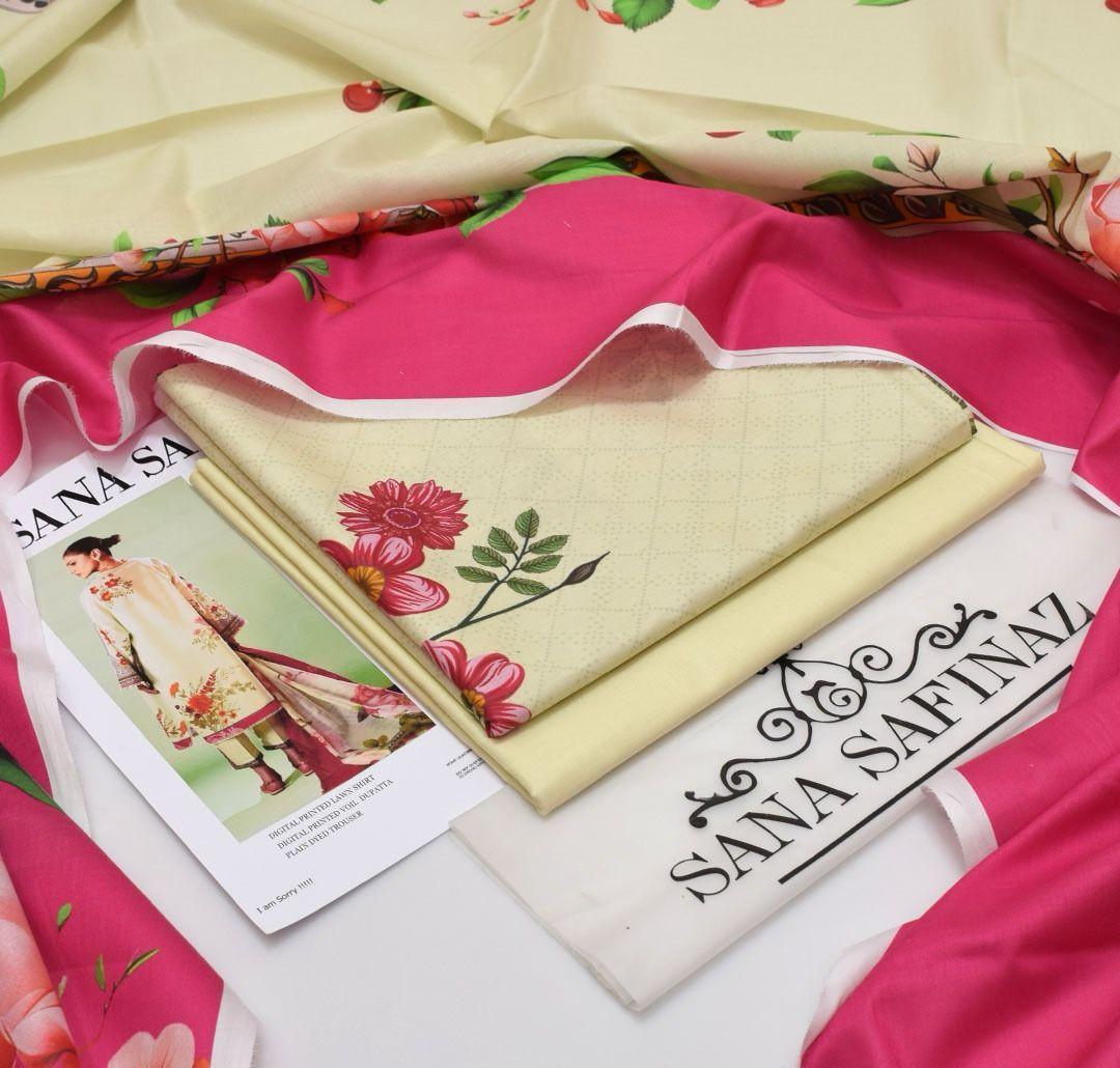 Printed lawn