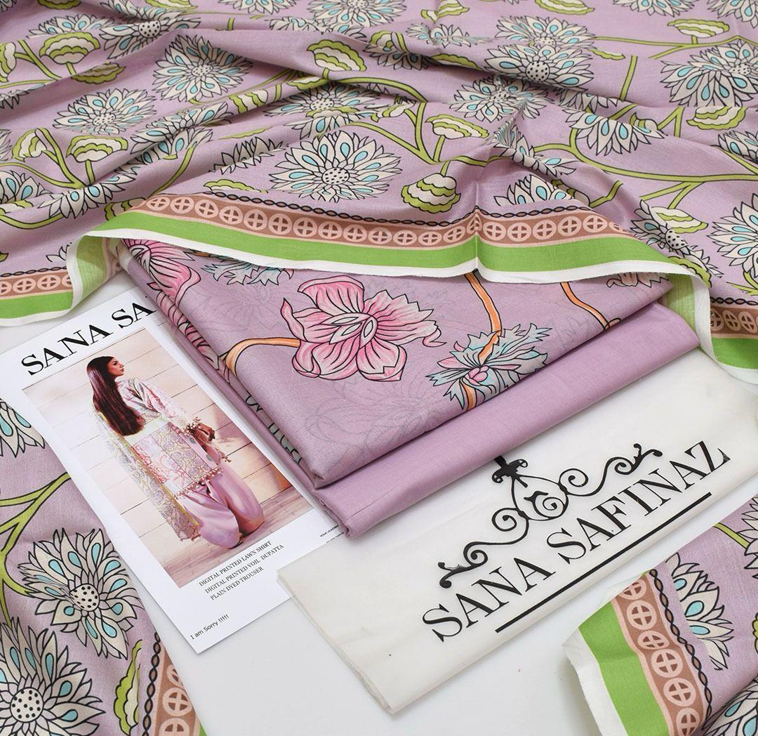 Printed lawn