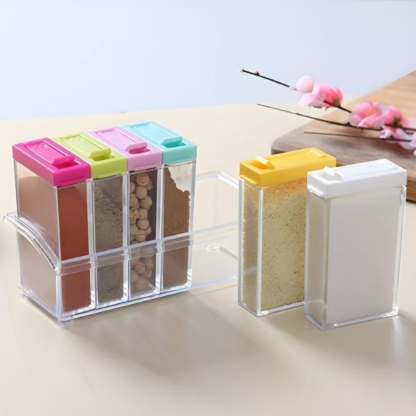 6pcs spice jar