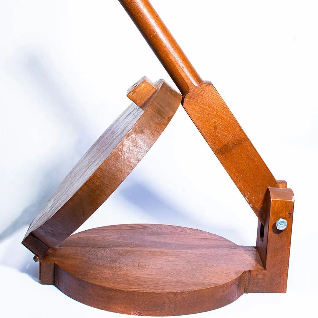Wooden Tortilla Press
