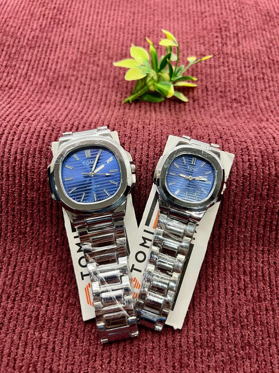 Chic unisex couple watch