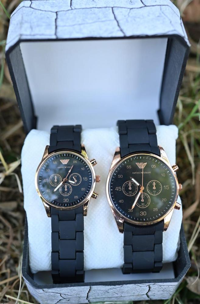Couple chronograph watch