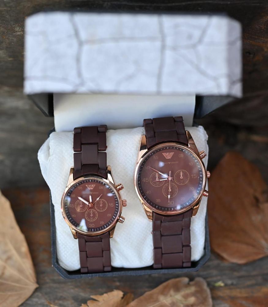 Couple chronograph watch