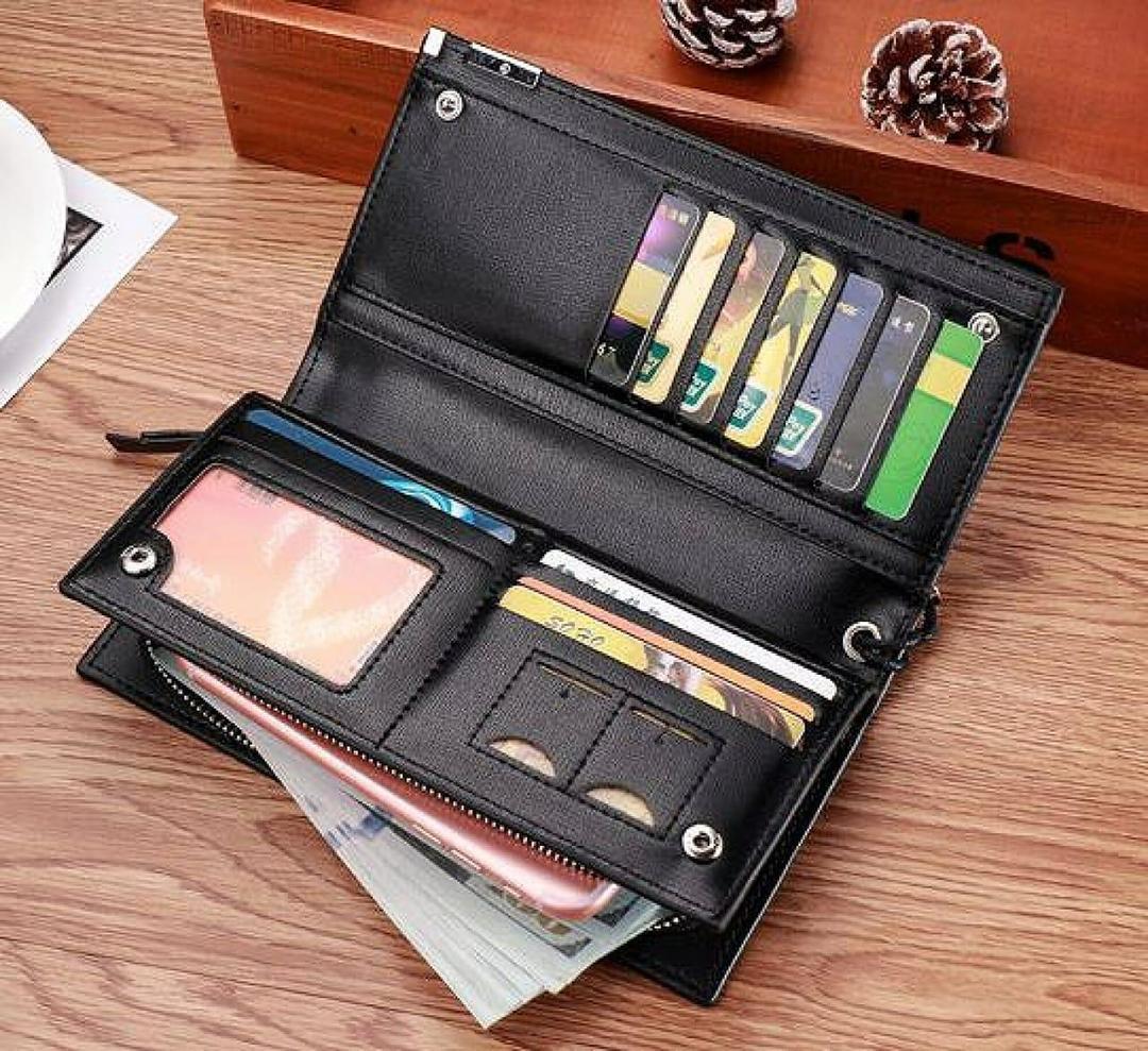 Unisex leather wallet