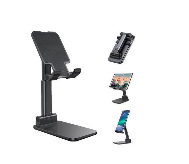 Foldable desktop phone stand