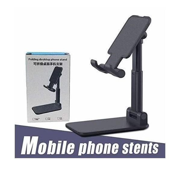 Foldable desktop phone stand