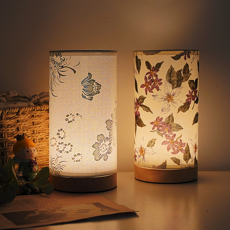Fabricated table lamp