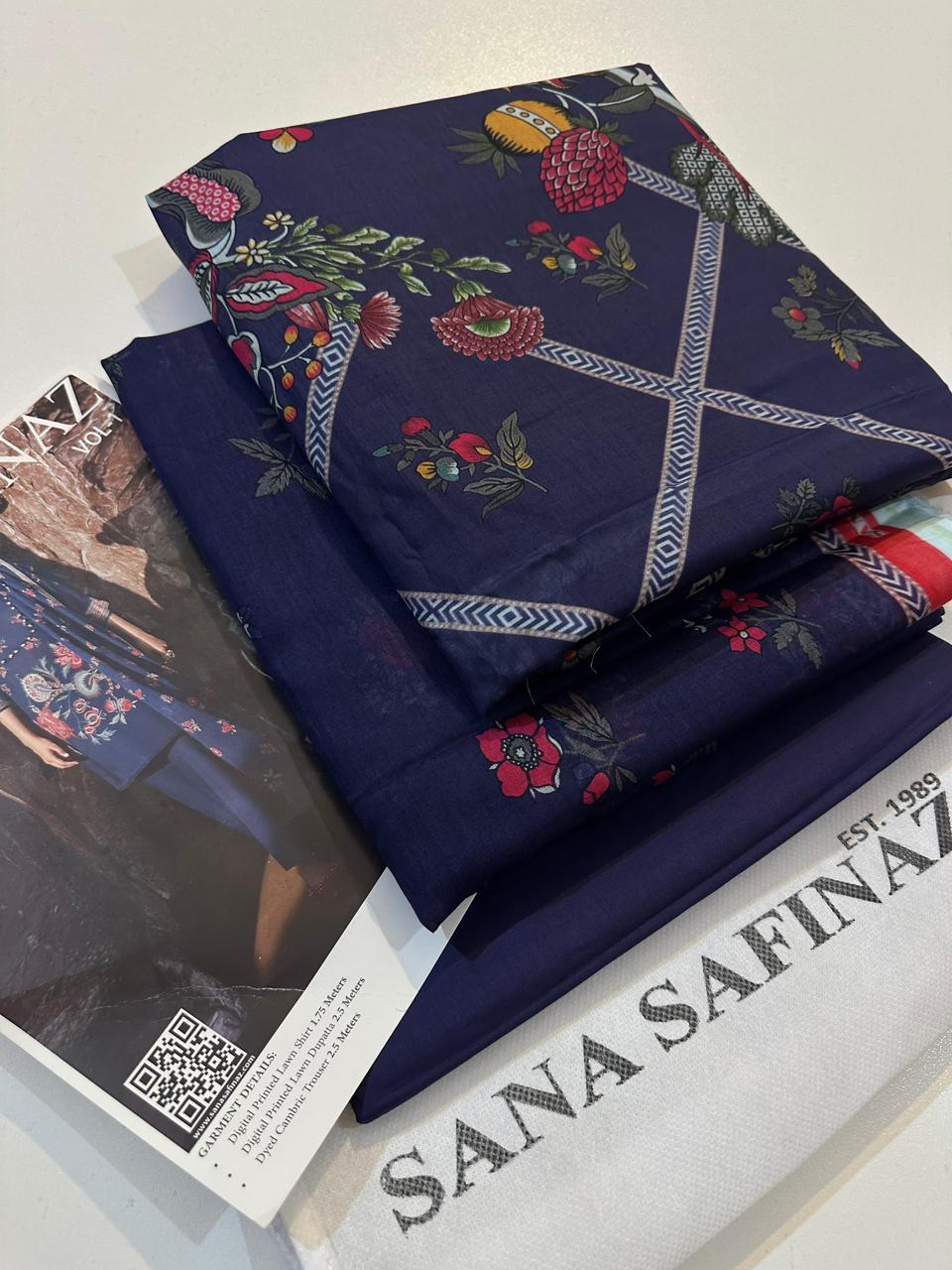 Sana Safina Luxury lawn three piece