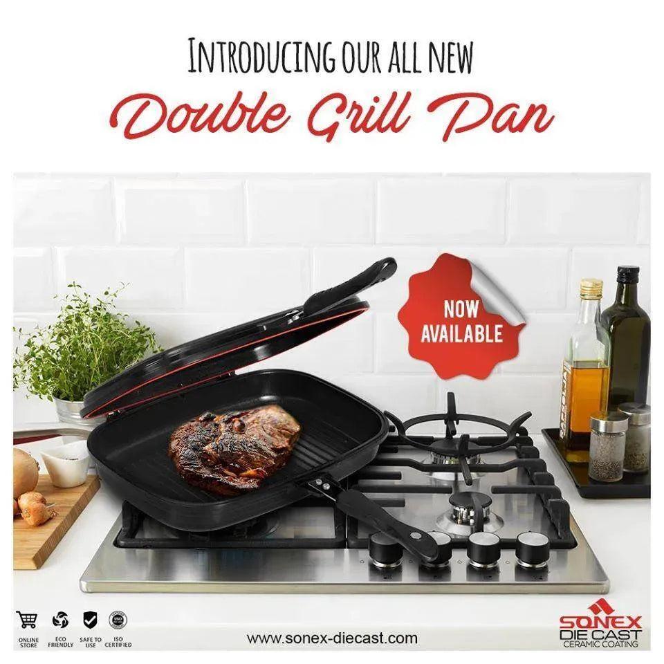 Premium cast iron bbq handle grill