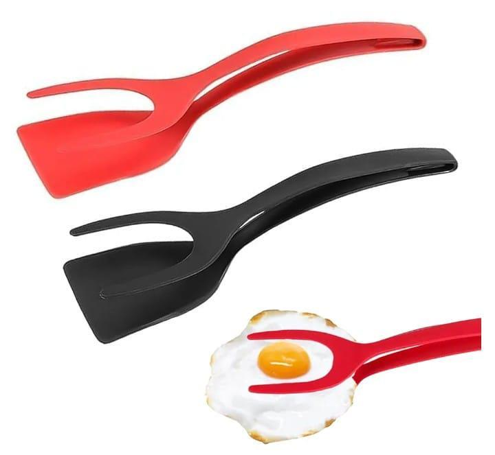 Egg flipper spatila