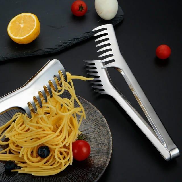 Stainless steel noodle tong