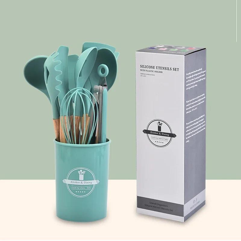 12 pc silicon kitchenware