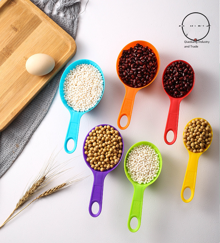 Colorful measuring spoon 6pc set