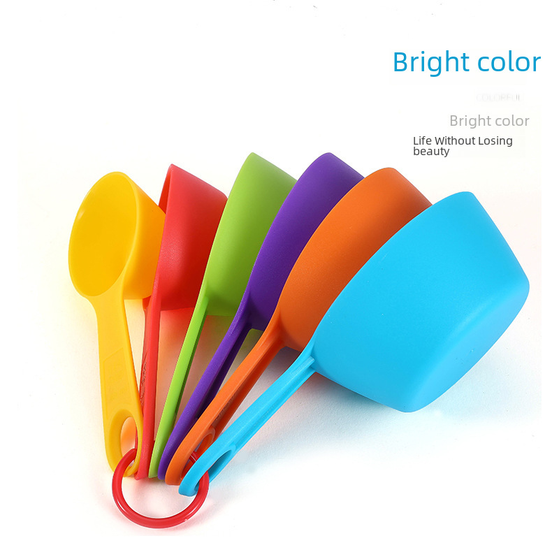 Colorful measuring spoon 6pc set