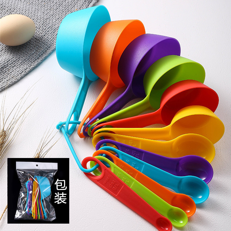 Colorful measuring spoon 6pc set