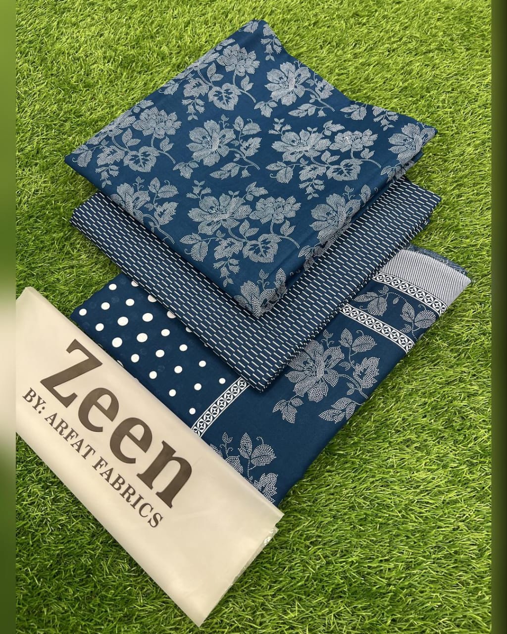 3pc Woman Lawn Printed Unstiched