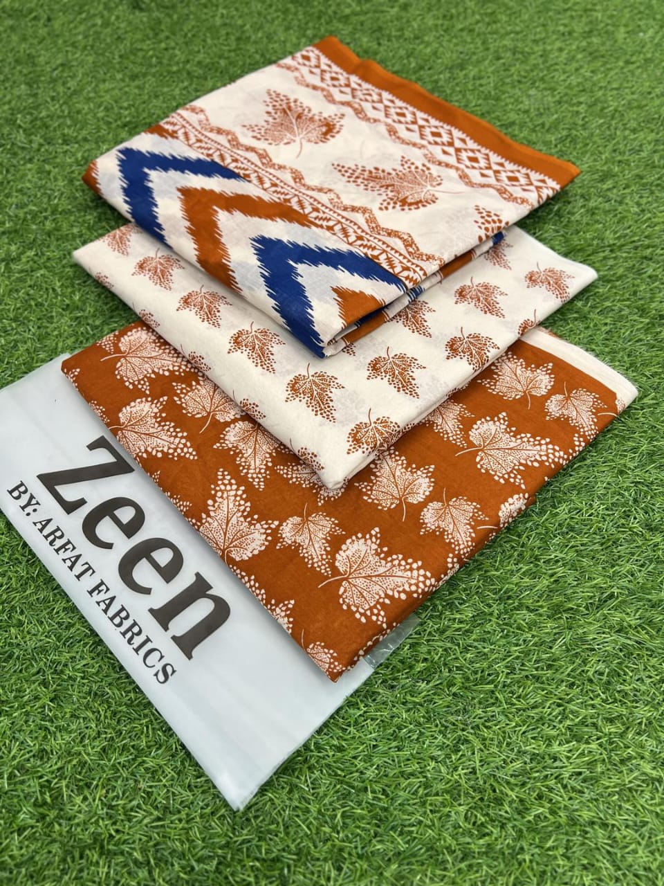 3pc Woman Lawn Printed Unstiched