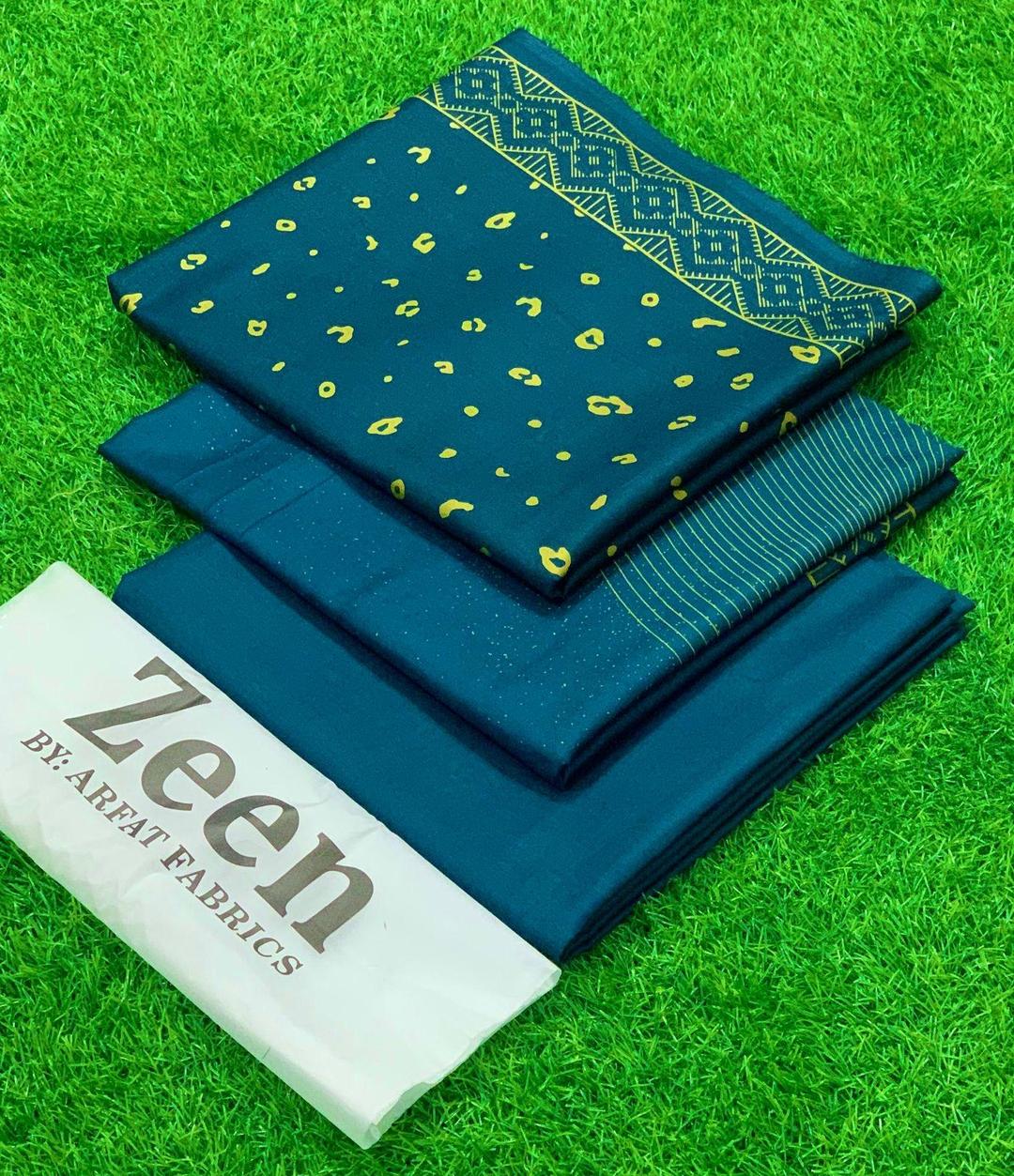3pc Woman Lawn Printed Unstiched
