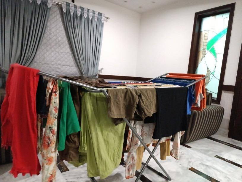 Foldable cloth drying stand