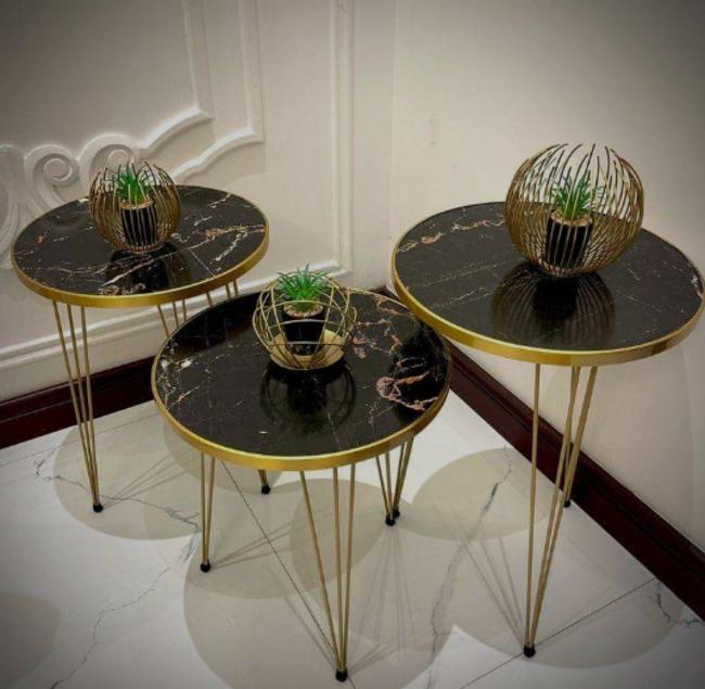 Stylish black coffee table