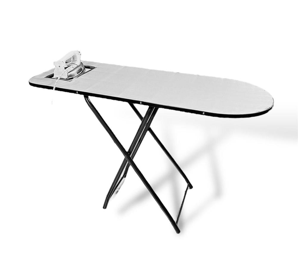 Foldable and adjustable iron stand