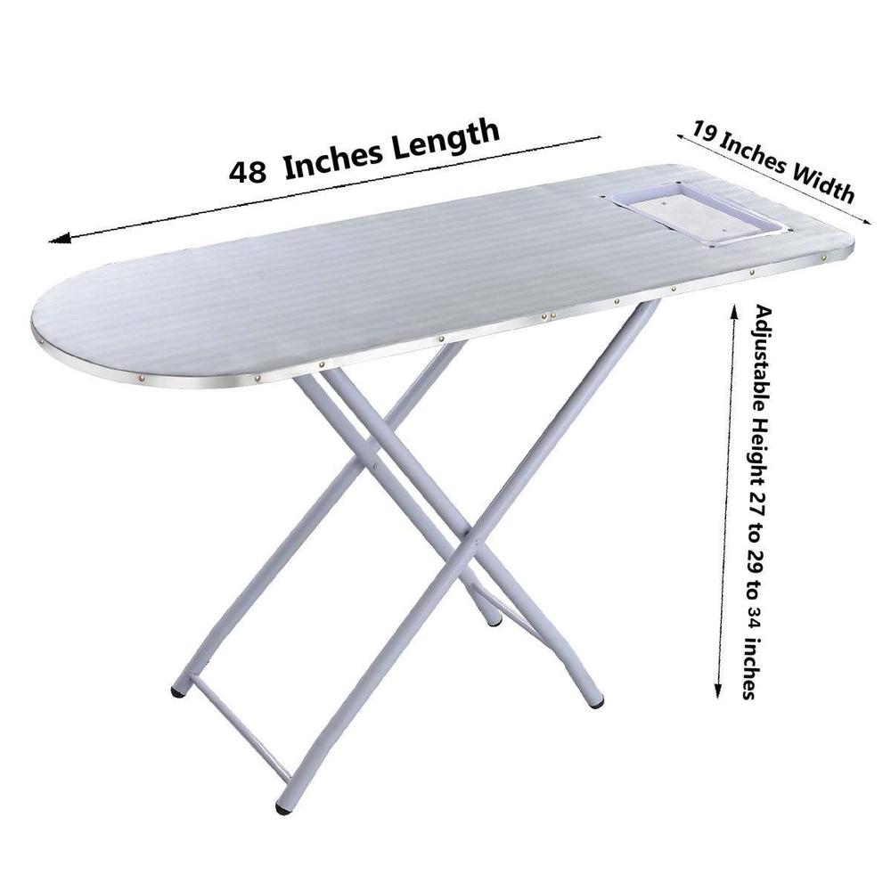 Foldable and adjustable iron stand