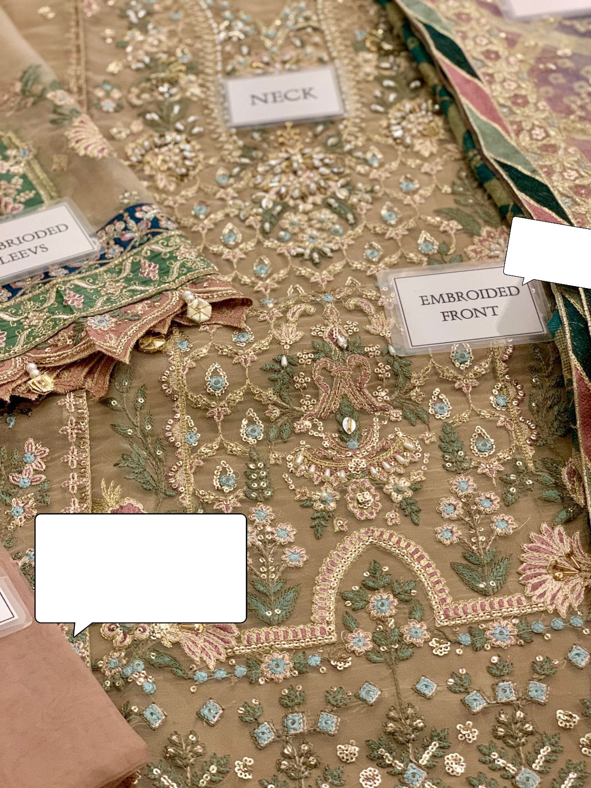 ORGANGA EMBROIDERED  4SIDE 