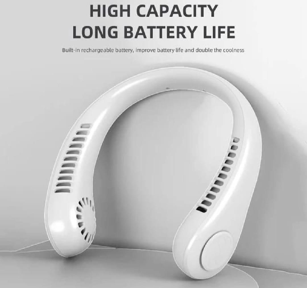 Rechargeable Bladeless neck fan
