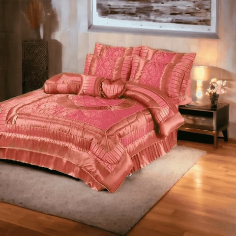 14 pc velvet Printed Bridal bedsheet