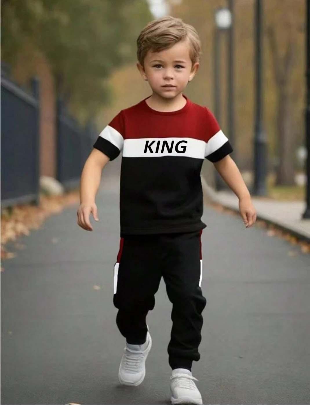 Stylish kids micro tracksuit
