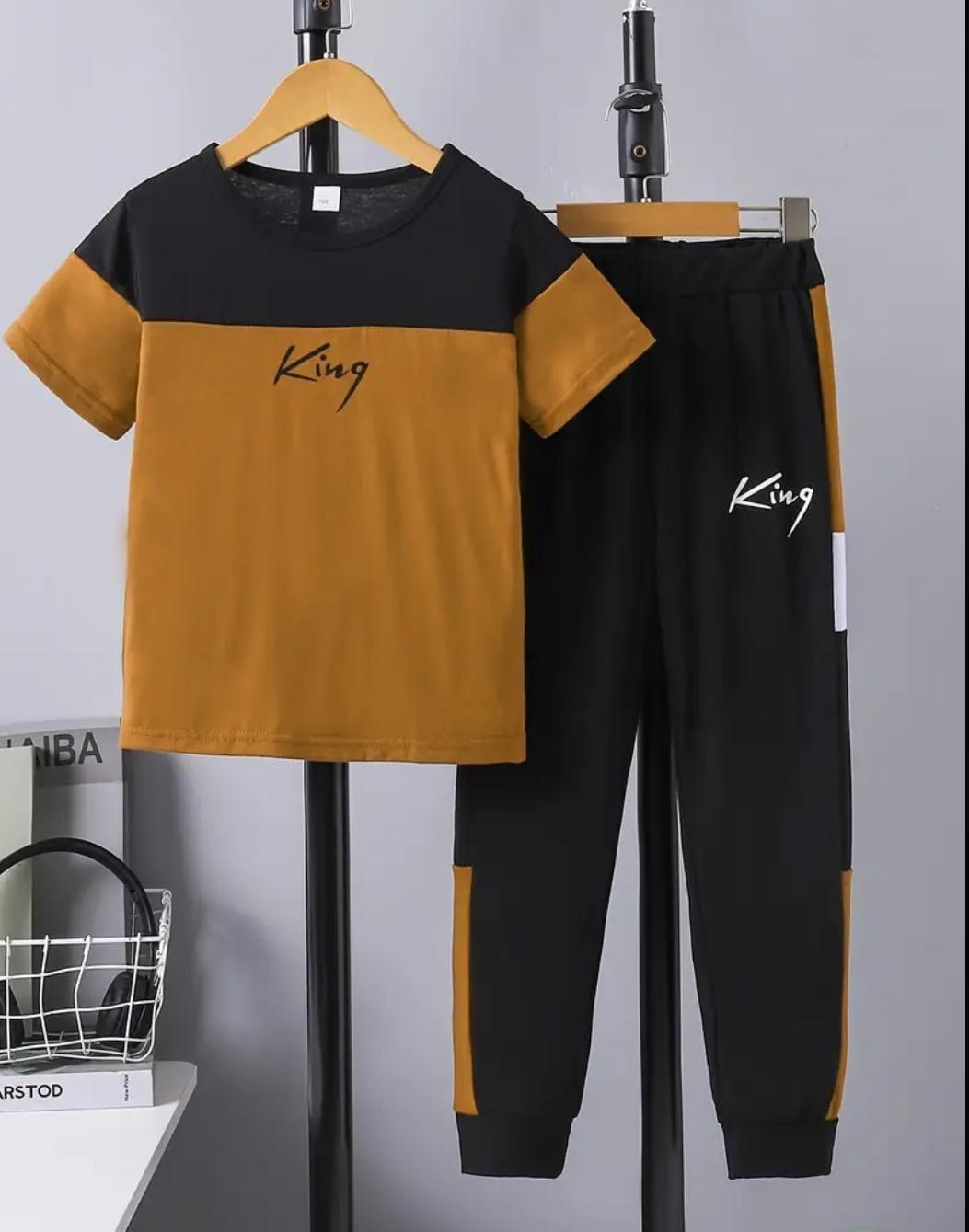Stylish kids micro tracksuit