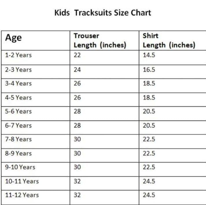 Stylish kids micro tracksuit