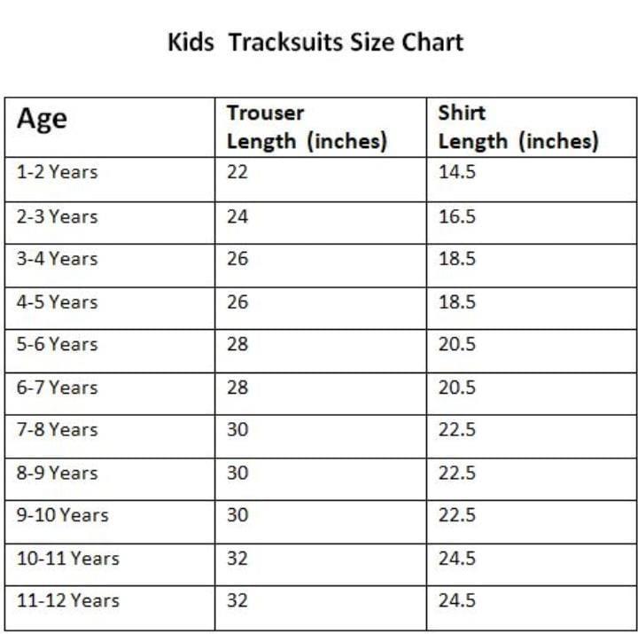 Stylish kids micro tracksuit