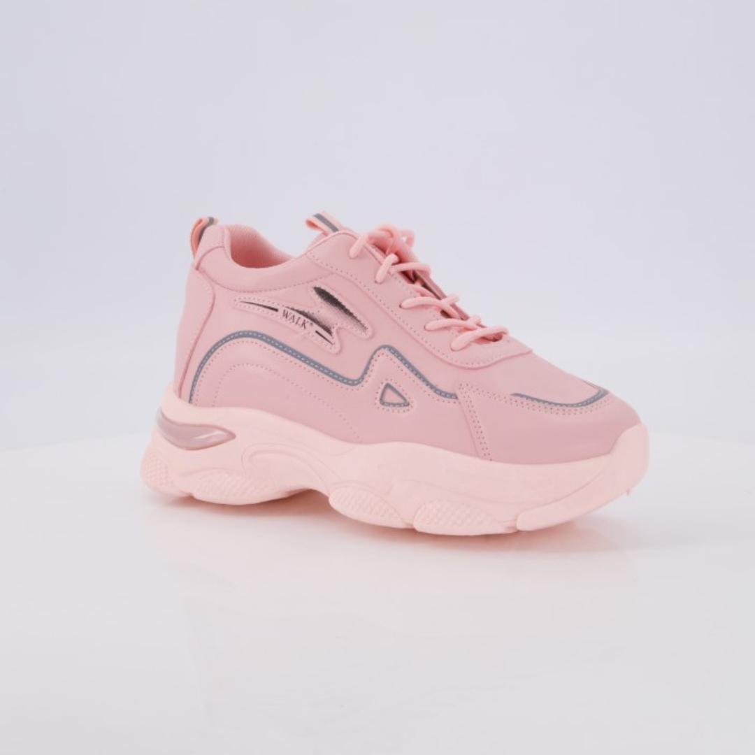 Ladies high sole sneakers