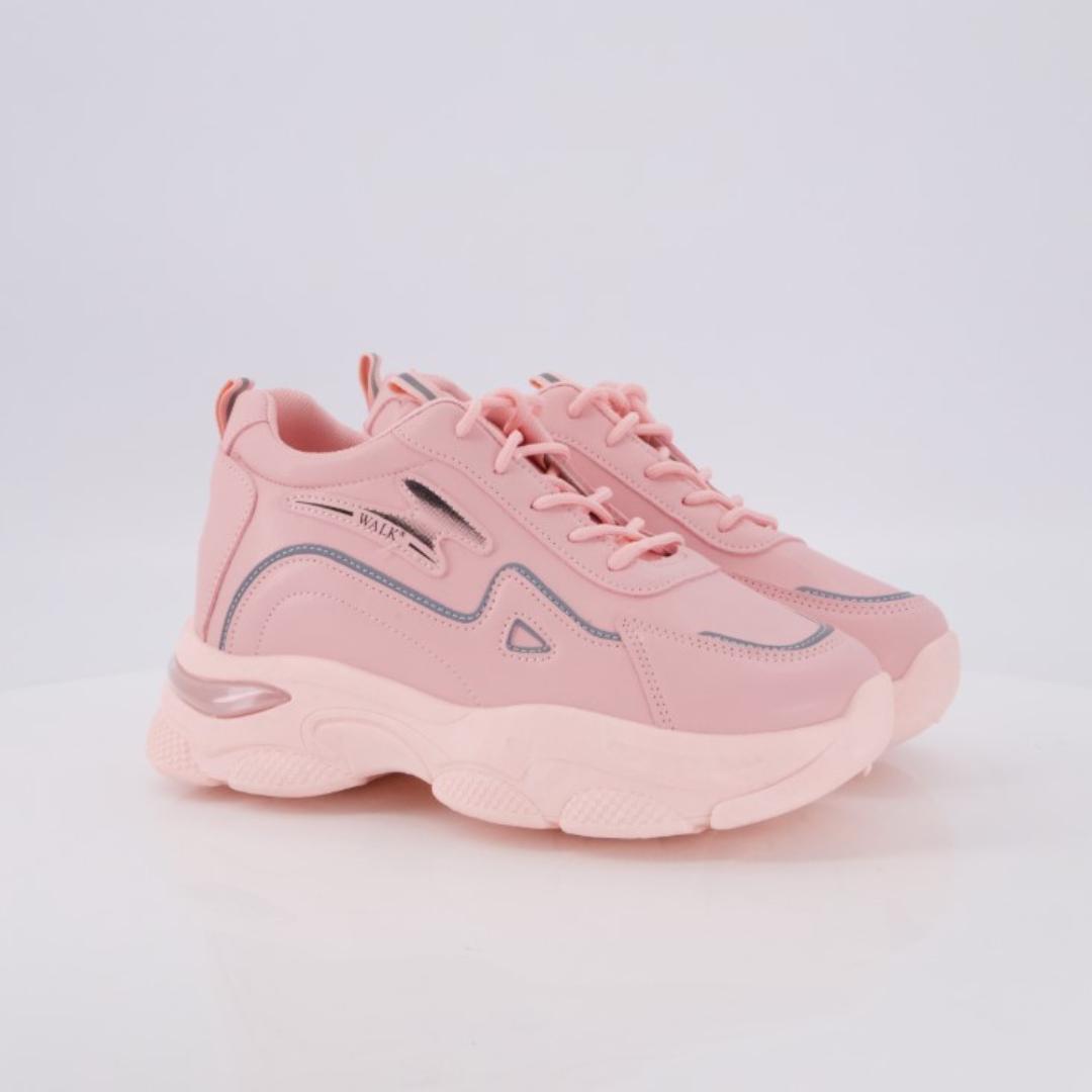 Ladies high sole sneakers