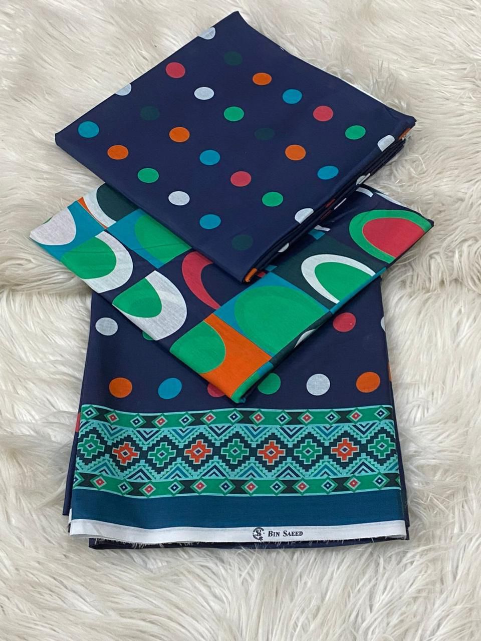 FABRIC 3PC Lawn with Voile Lawn Dupatta