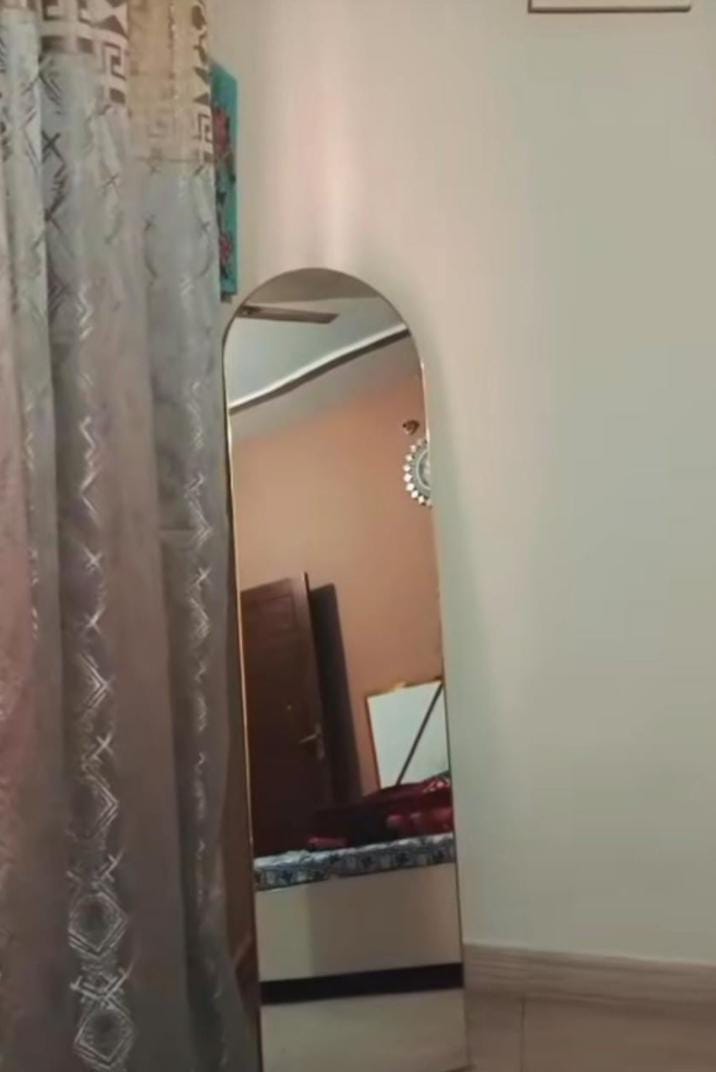Full-Length Arched Mirror