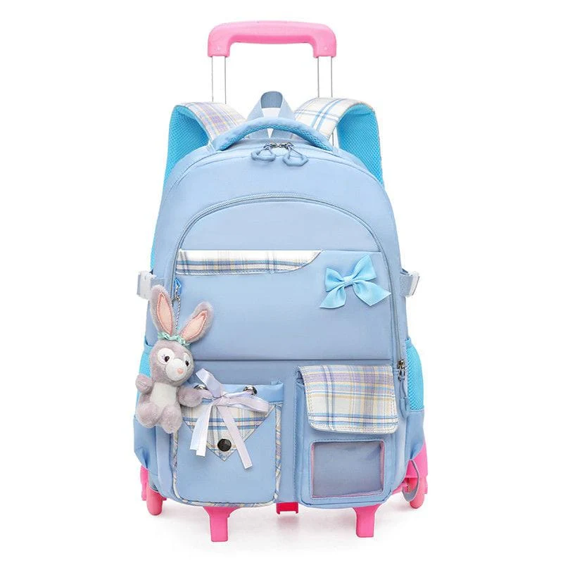 Girls Primary Korean Trolly School Backpack