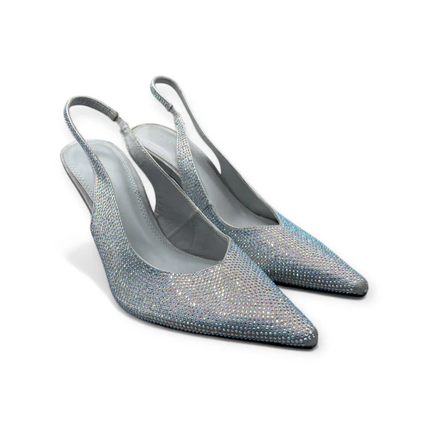BERSHKA RHINESTONES HEEL