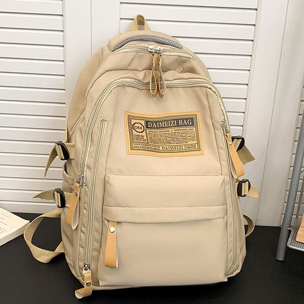 Unisex Korean College Backpack
