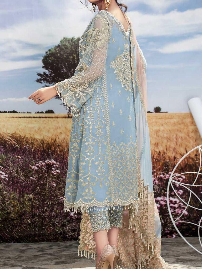 PRESENTING AGHA NOOR LUXURY OUTFIT BASED ON ORGANZA FABRIC