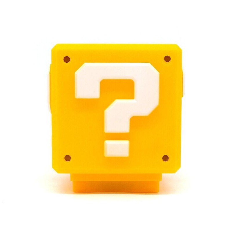 8 Bit Super Mario Mini Question Block Lamp