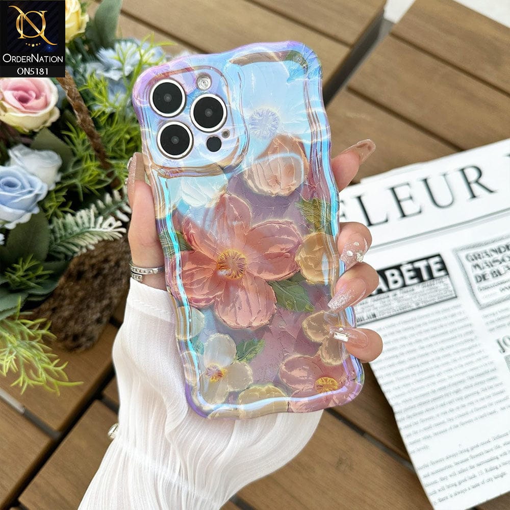  Blooms Floral iPhone Case w/ Crystal Lens Protector