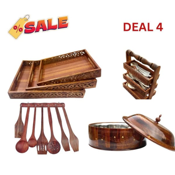 Tray Set, Spoon Stand